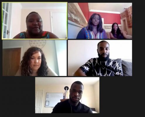 get ready pic 2 Abena and Funk Butcher in Black Lives Matter talk