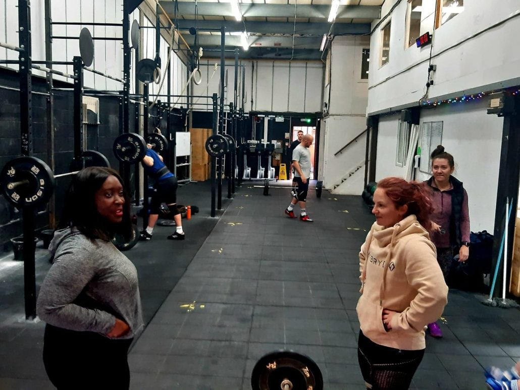 Crossfit Against the Fire Visit on Small Business Saturday