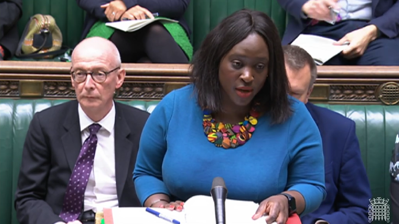 First Office Questions Abena OppongAsare MP